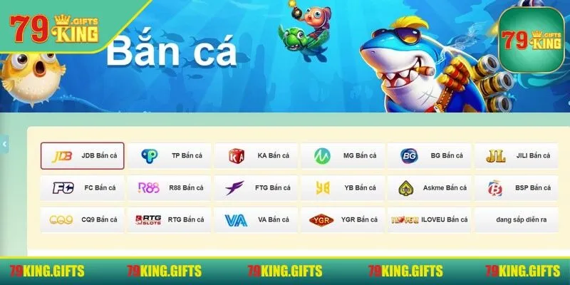 Bắn cá 79KING - Đắm chìm với đại dương thử tài thiện xạ 1 Bắn cá 79KING là sảnh cược được yêu mến