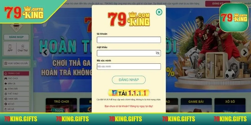 Chỉ gửi yêu cầu đăng nhập 79KING khi thông tin hợp lệ