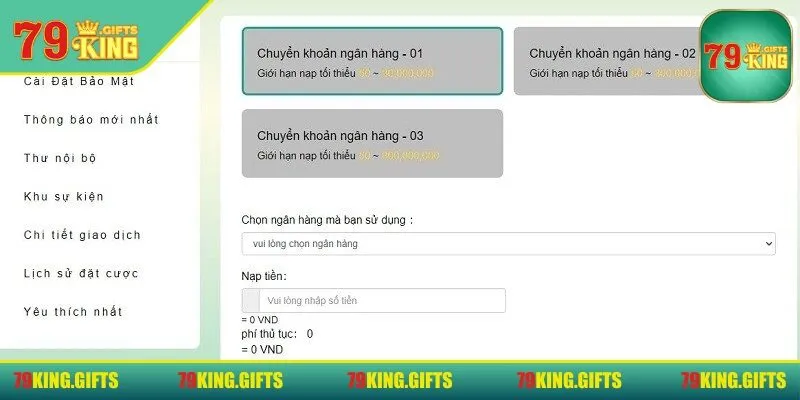 Chuyển khoản ngân hàng hỗ trợ hạn mức lớn